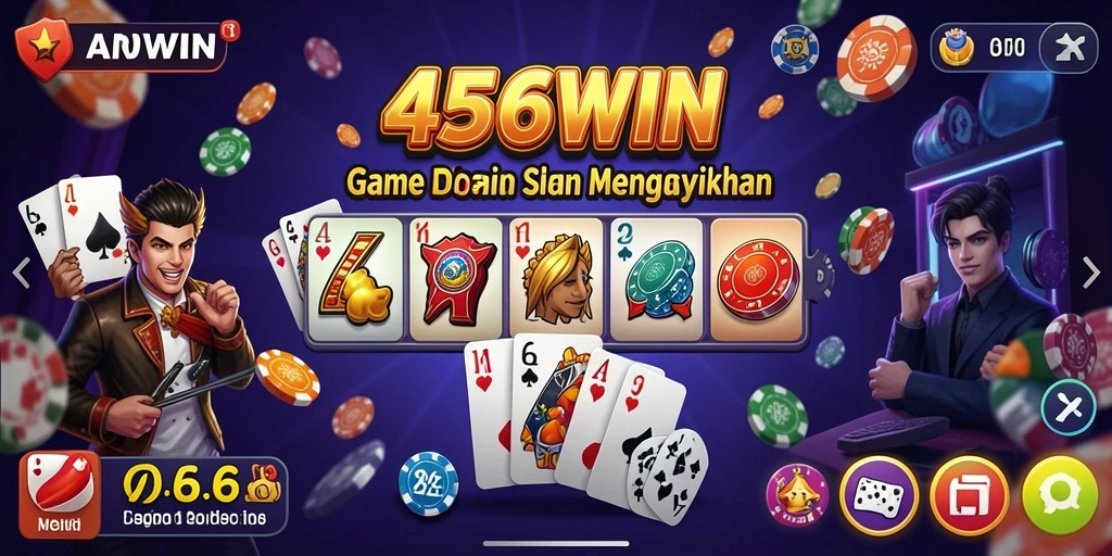 Screenshot gameplay Domino yang menunjukkan suasana kompetitif.