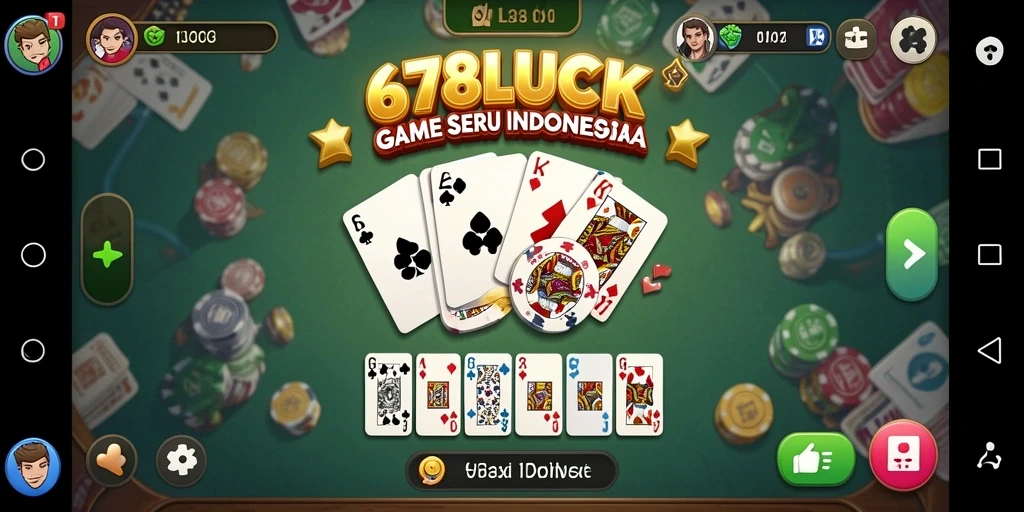 Gameplay seru domino di 678LUCK dengan tampilan menarik.