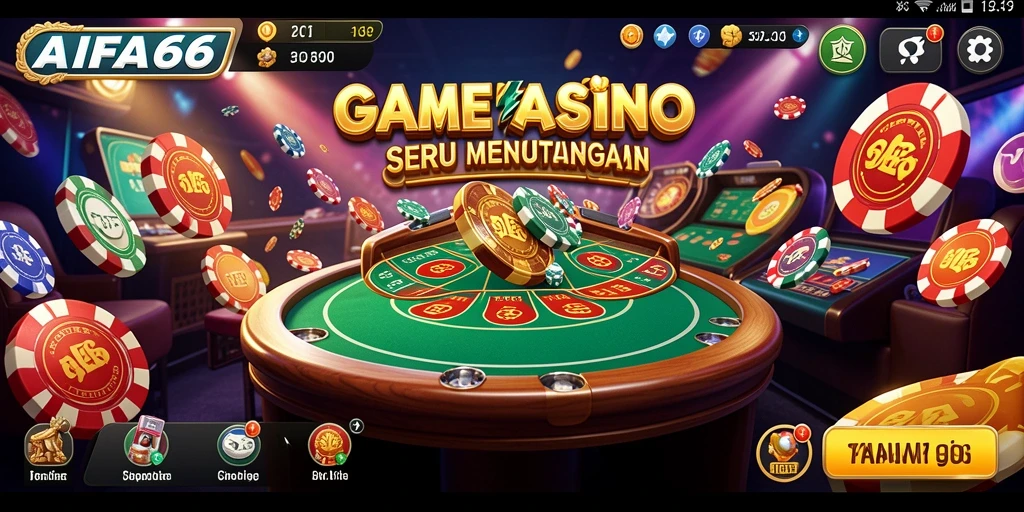 Tampilan layar permainan AIFA66 dengan grafis menawan dan gameplay yang seru.