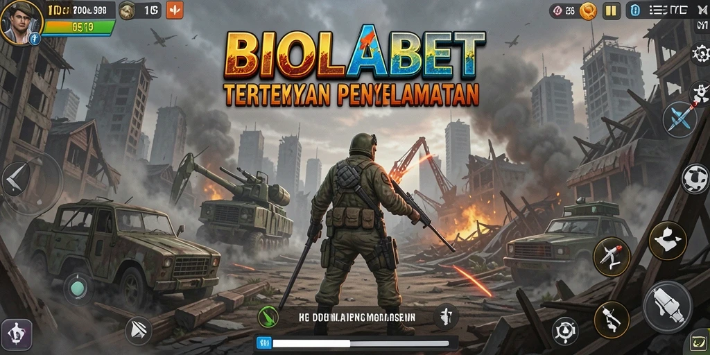 Tangkapan layar BIOLABET memperlihatkan aksi seru dalam pertempuran Battle Royale.