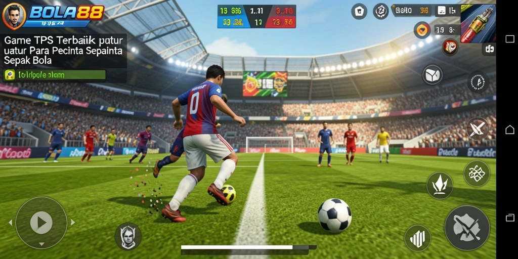 Tangkapan layar dari gameplay seru BOLA88 dengan aksi intens.