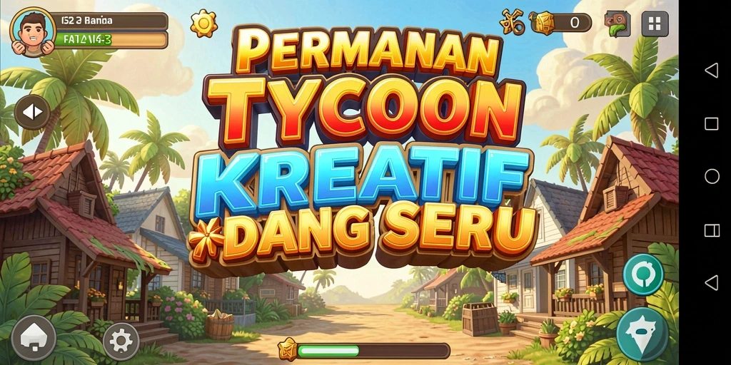 Tampilan gameplay menarik dari game Tycoon F32.