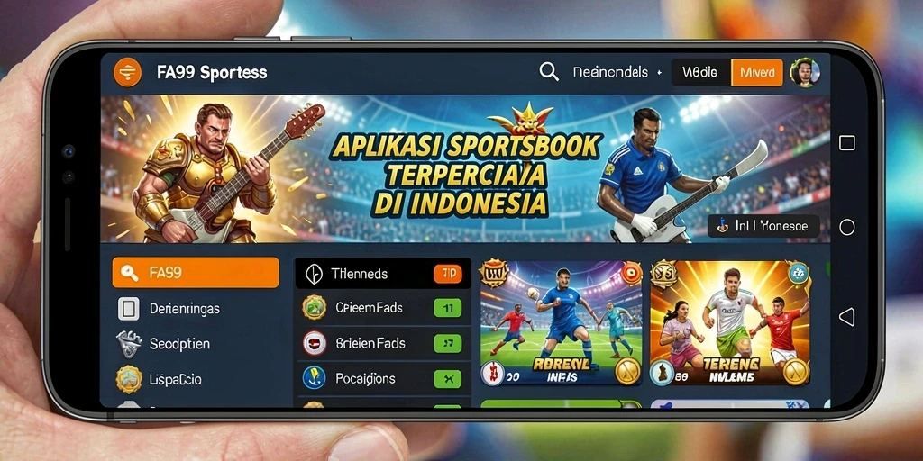 Gameplay mendebarkan dalam aplikasi Sportsbook FA99.