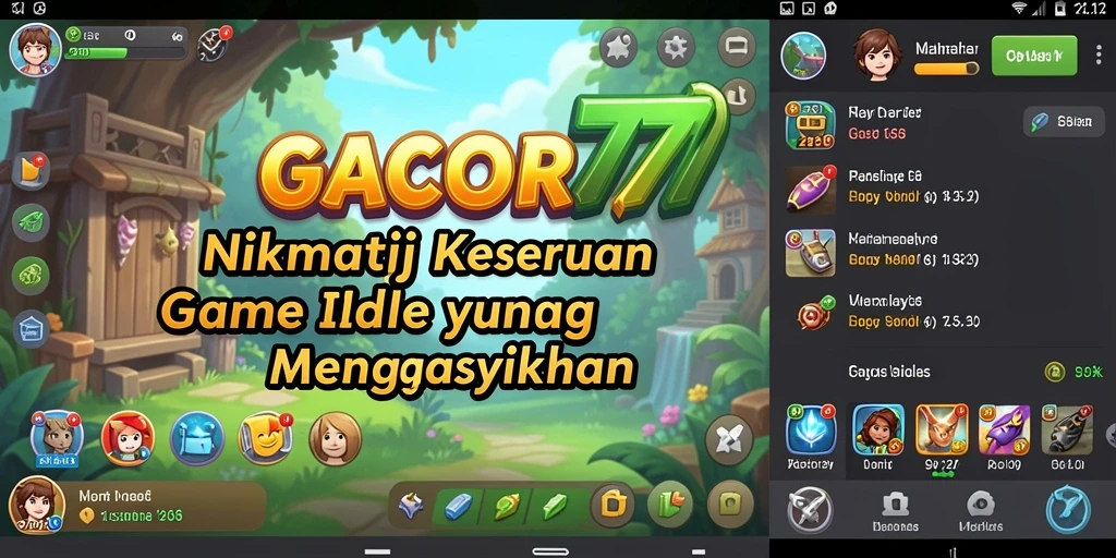 Tampilan gameplay GACOR77 yang memikat dan menantang.
