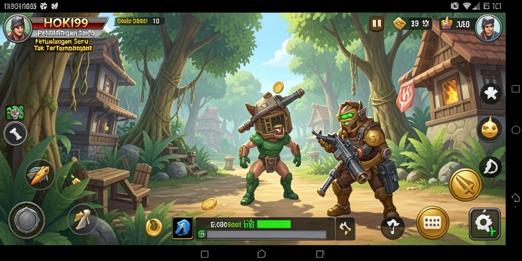 Screenshot gameplay HOKI99 menampilkan petualangan seru yang menyenangkan.