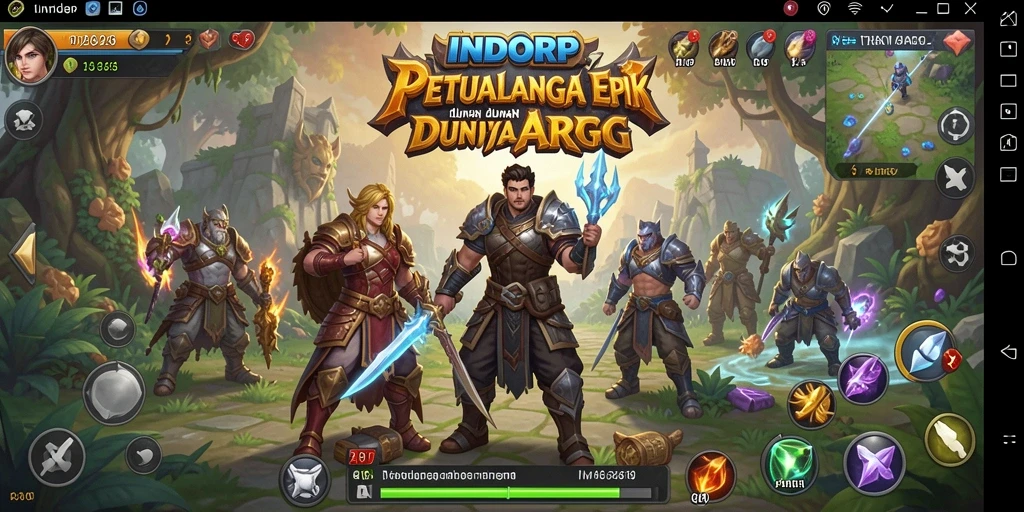 Gameplay menegangkan dan grafis menawan di INDORP.