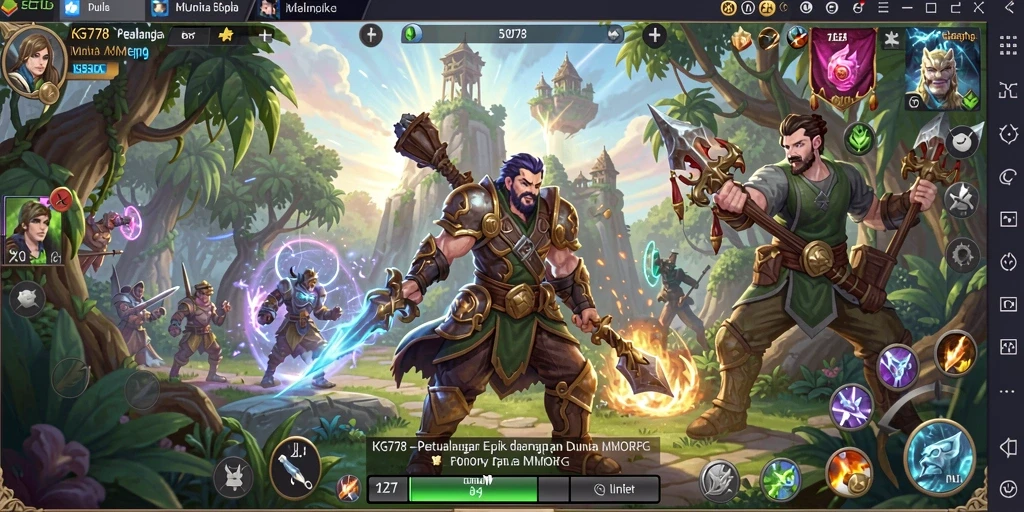Gameplay menarik MMORPG KG778 dengan petualangan seru dan grafis menawan.