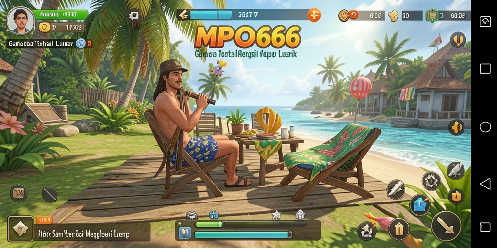 Tampilan gameplay MPO666 yang penuh warna dan menarik.